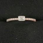 カルティエ エタンセルドゥカルティエリング/エメラルドカット#49(日本サイズ9号近辺)  Aランク.