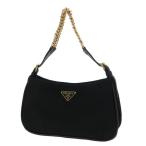 プラダ ナイロン・チェーンアクセサリーポーチ  Aランク.