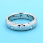 ティファニー ダイヤドッツリング/4MM#6近辺  Aランク.