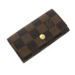 ルイヴィトン　ダミエ キーケース4本用  Aランク.