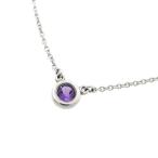 ティファニー バイザヤードネックレス/アメジスト  Aランク.