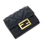 フェンディ バゲット マイクロ 三つ折り財布  Aランク.