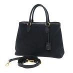 ショッピングプラダ プラダ ロゴジャガード・2WAYハンド  Aランク.