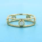 ティファニー ダブルワイヤーダイヤリング#11.5  Aランク.