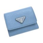 プラダ サフィアーノ・コンパクトウォレット  Aランク.