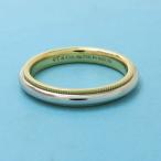 ティファニー トゥギャザーミルグレインバンドリング/3MM#10近辺  Aランク.