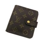 ショッピングルイヴィトン ルイヴィトン モノグラム コンパクトジップ  Aランク.