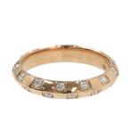 ルイヴィトン ルダミエドゥルイヴィトンダイヤリング/3.5MM#49(日本サイズ8.5号近辺)  Aランク.