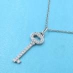 ティファニー ヴィンテージオーバルキーダイヤネックレス/ミニ  Aランク.