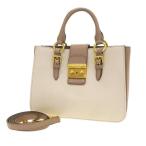 ミュウミュウ マドラス2WAYハンド  Aランク.