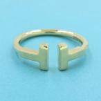 ティファニー Tワイヤーリング#8.5  Aランク.