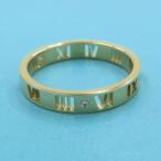 ショッピングダイヤ ティファニー アトラスリング/ダイヤ4P#15.5近辺  Aランク.