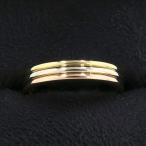 カルティエ スリーゴールドウェディングリング#52(日本サイズ11.5号近辺)  Aランク.