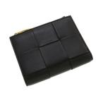 ショッピングヴェネタ ボッテガヴェネタ スモールカセット二つ折りファスナーウォレット  Aランク.