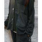  сверху товар ..... чувство ... полоса жакет tops длинный рукав жакет Lussoruso черный полоса внешний свободно накладывающийся надеты тонкий женский 