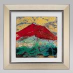 NK-1045 赤富士  彫金入り