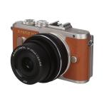 OLYMPUS（オリンパス）E-PL8 EZ レンズキット（14-42mm）ブラウン