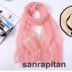  палантин женский обе для 365 день можно использовать большой размер палантин шарф muffler UV UV cut тонкий большой размер простой навес ультрафиолетовые лучи лето летняя одежда лето предмет . лен сверху товар одноцветный 