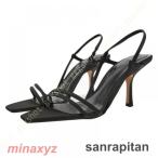 ストラップ サンダル 無地 ハイヒール ピンヒール レディース ストラップサンダル 細ヒール サマー 歩きやすい 夏 ドレスシューズ アンクルストラップ