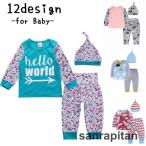  выставить baby Kids верх и низ в комплекте детский мужчина девочка шляпа имеется иллюстрации принт tops длинный рукав низ длинные брюки длинные брюки ..