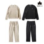 ショッピングロゴス LOGOS（ロゴス） by LIPNER（リプナー）ボディリカバリーベロアスウェットTシャツ＆パンツ　セットアップ品