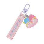  Little Twin Stars Logo embroidery tag key holder ( character large . 1 )