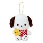 ポチャッコ マスコットホルダー おでかけ（ポチャッコ 大好きピーちゃんズ）