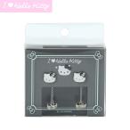 ハローキティ ピアス（I Love Hello Kitty） ブラック