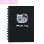  Hello Kitty B6 кольцо Note (I Love Hello Kitty) черный 