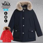  Woolrich down мужской Arctic внешний горная парка пальто высококлассный высокого уровня бренд мех капот мех водоотталкивающий красный SALE