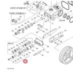 丸山製作所 純正部品 動力噴霧器の部品  ポンプピストン Aブロック 1組 図番45  632585