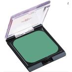 * бесплатная доставка * три . Crown цвет [ зеленый ] 6g [ белый краска косметика kabuki Mai . цветок .. брать особый макияж ]