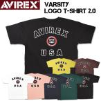 AVIREX アビレックス ヴァーシティー ロゴ Tシャツ 2.0 VARSITY LOGO T-SHIRT 2.0 半袖 ミリタリー バーシティー メンズ 6123346 783-2934007