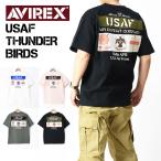 セール！ AVIREX アビレックス 半袖Tシャツ USAF THUNDER BIRDS ミリタリーTシャツ メンズ 783-3134045