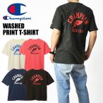 Champion チャンピオン ウォッシュド プリント 半袖Tシャツ メンズ レディース ユニセックス C3-B335