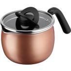 ティファール 片手鍋 14cm 1.8L ガス火専用 PFOAなどの有害物質不使用 こびりつきにくさ長持ち 「オプティスペース マルチポット シ