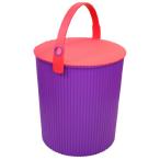 八幡化成 フタ付きバケツ オムニウッティ パープル LL 20L sceltevie omnioutil ヴィヴィッド 224938 日本製
