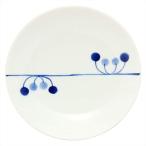 波佐見焼 和山窯 flowers 小皿 約10.5cm リズム柄 385933