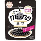 miino(ミーノ) カルビー ｍｉｉｎｏ 黒豆しお味 30g×12袋 たんぱく質