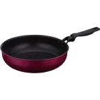サーモス デュラブルシリーズ 炒め鍋 30cm レッド IH対応 KFM-030D R