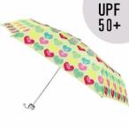 パール金属 折り畳み傘 53cm 晴雨兼用 UPF50+ ハート ベネトン UY-6010 日傘 UVカット 紫外線カット