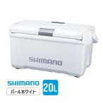 ND-420Y UNIFREEZE ユニフリーズ TD 20L パールホワイト 137890 SHIMANO (シマノ) 3面真空パネル 両開き 釣り キャンプ 内寸45cm 最大100時間の高保冷力 ワンタ