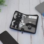 スマートフォンアクセサリオーガナイザー カードスロット付き Sサイズ ブルー HST9286-BL WEB企画品