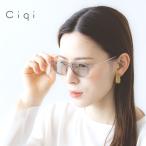 Ciqi シキ ミルズ MILLS サングラス ソフトケース付き 眼鏡 めがね UVカット 華奢 メタル テンプル ナチュラル クリア カラーレンズ おしゃれ 夏 小物