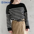 ショッピングニット オーシバル オーチバル ORCIVAL ボーダーニット クルーネックプルオーバー #OR-D0101CRA レディース AW 2025秋冬
