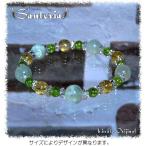 ペリドット プレナイト シトリン 水晶AAA オリジナルブレス レディース オススメ 天然石 パワーストーン ブレスレット