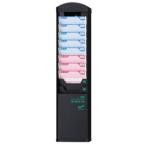 マックス　抗菌タイムカードラック（10人用・黒）　ER-RB10/AB　※2021/12/21発売