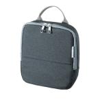 サンワサプライ スタンドケース テレワーク 小物入れ 卓上 Sサイズ グレー（IN-TWAC1GY）