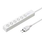 電源タップ スリムタップ AC6口 縦横