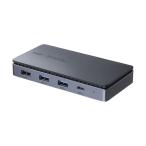 ドッキングステーション USB Type-C HDMI×2 LAN付  4K/60Hz PD100W対応 画面出力 PD充電 据え置き USB-CVDK15